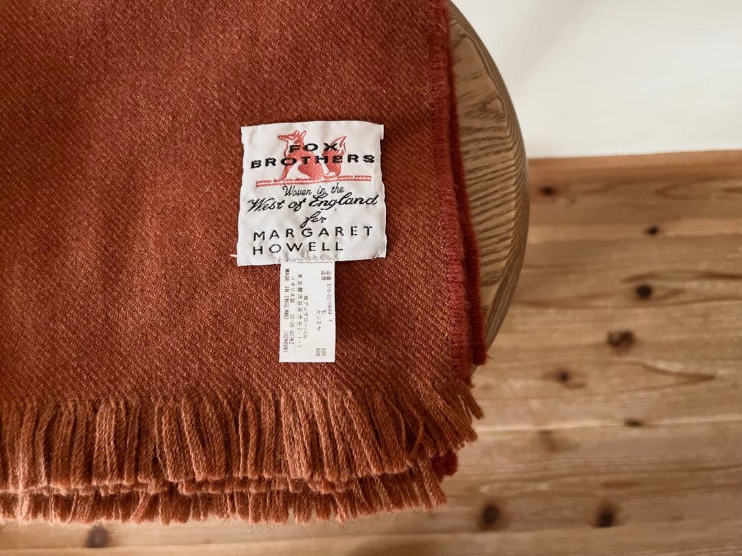 限定品 マーガレットハウエル×フォックスブラザーズ カシミヤウール