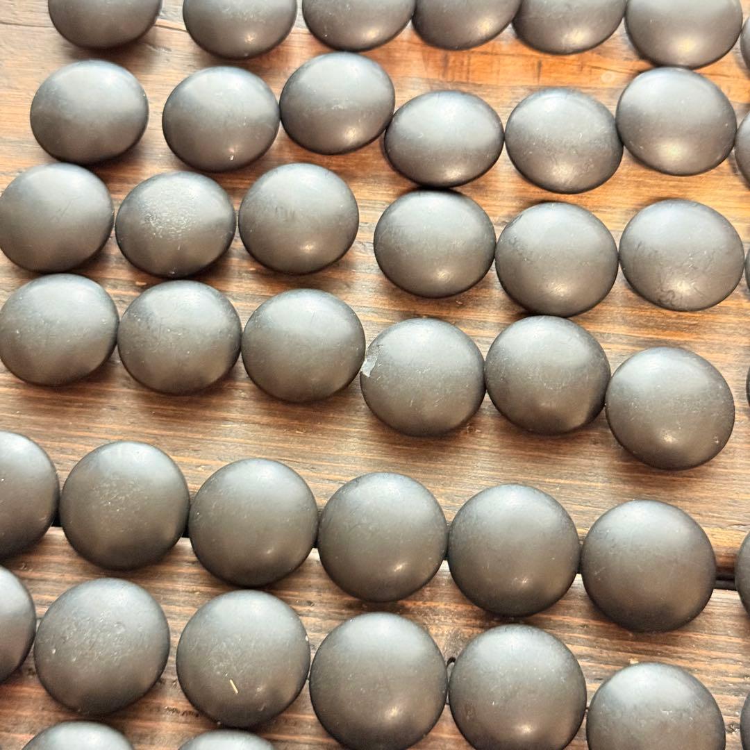 34号 蛤碁石 本蛤碁石 那智黒石 碁石 雪印 月印 実用 - メルカリ