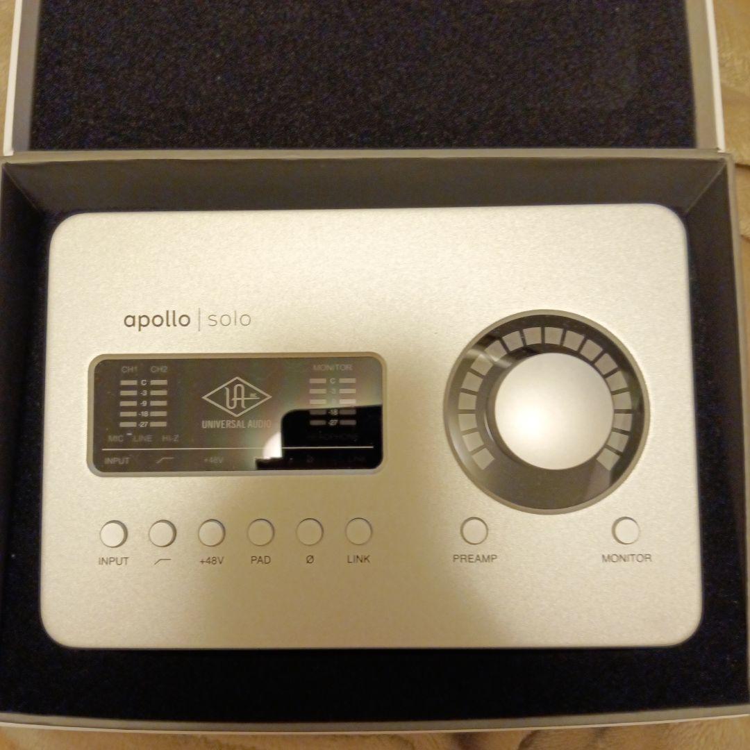 【美品】Apollo Solo Thunderbolt 3 Amazon.co.jp: ユニバーサルオーディオアポロソロサンダーボルト3