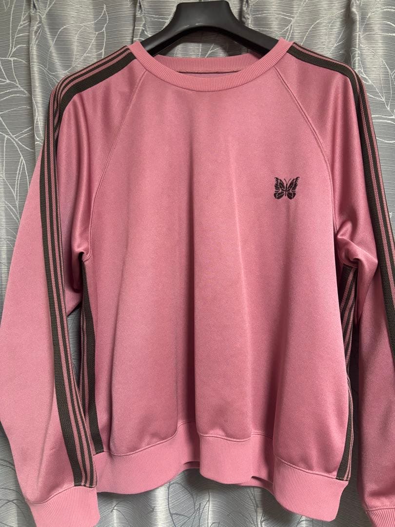 Needles ピンク トラックスウェット M 23SS - メルカリ