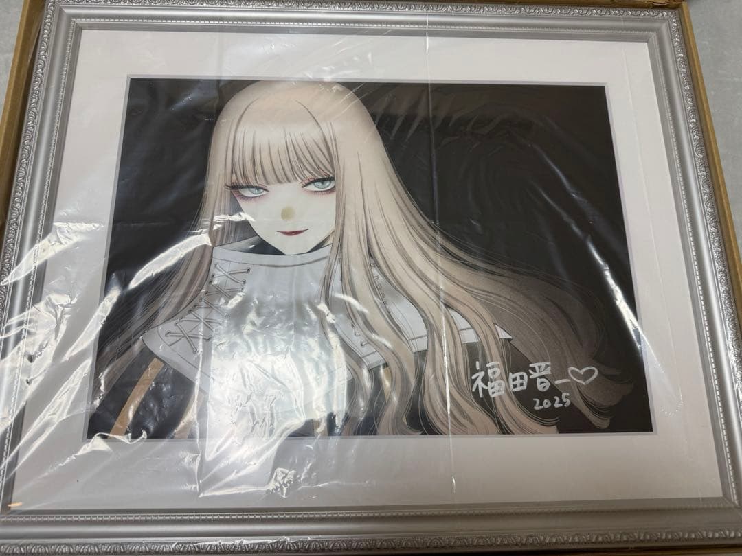 konji様専用】着せ恋展 福田晋一直筆サイン入 複製原画ハニエル - メルカリ