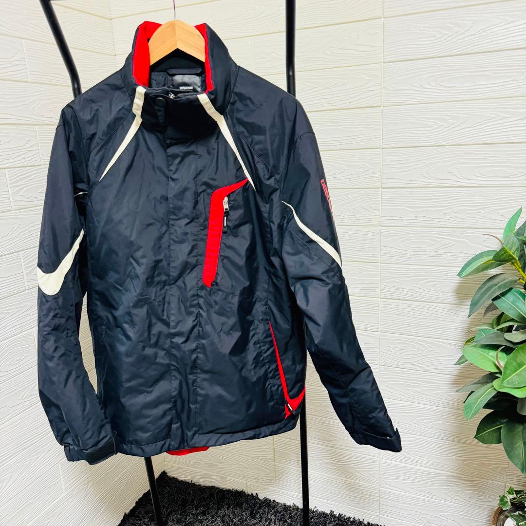 美品 デサント スキーウエア 上下セット 技術選 SAJ デモンストレー