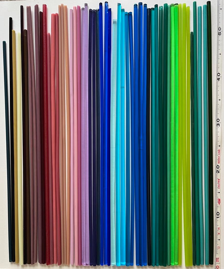 とんぼ玉用ガラス棒 - メルカリ