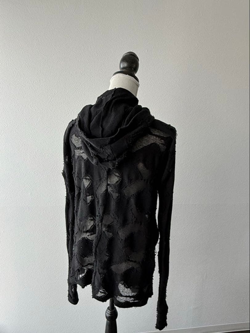 kiryuyrik カーディガン 十字架メッシュ