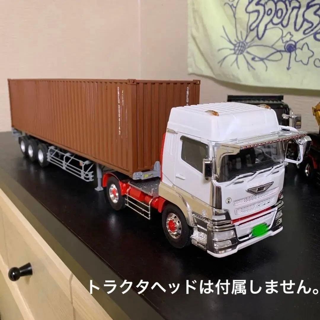 コンテナセミトレーラー デコトラプラモデル 青島文化教材社からプラモデル「ザ☆デコトラ」シリーズの第4弾「1/32