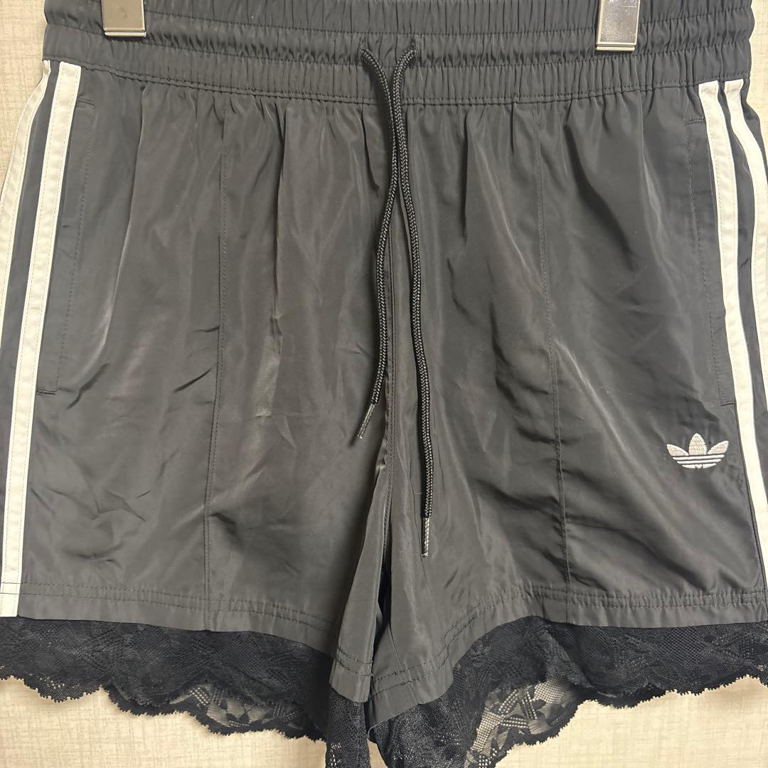 アディダス レース トリム スリーストライプス ショーツ ショート