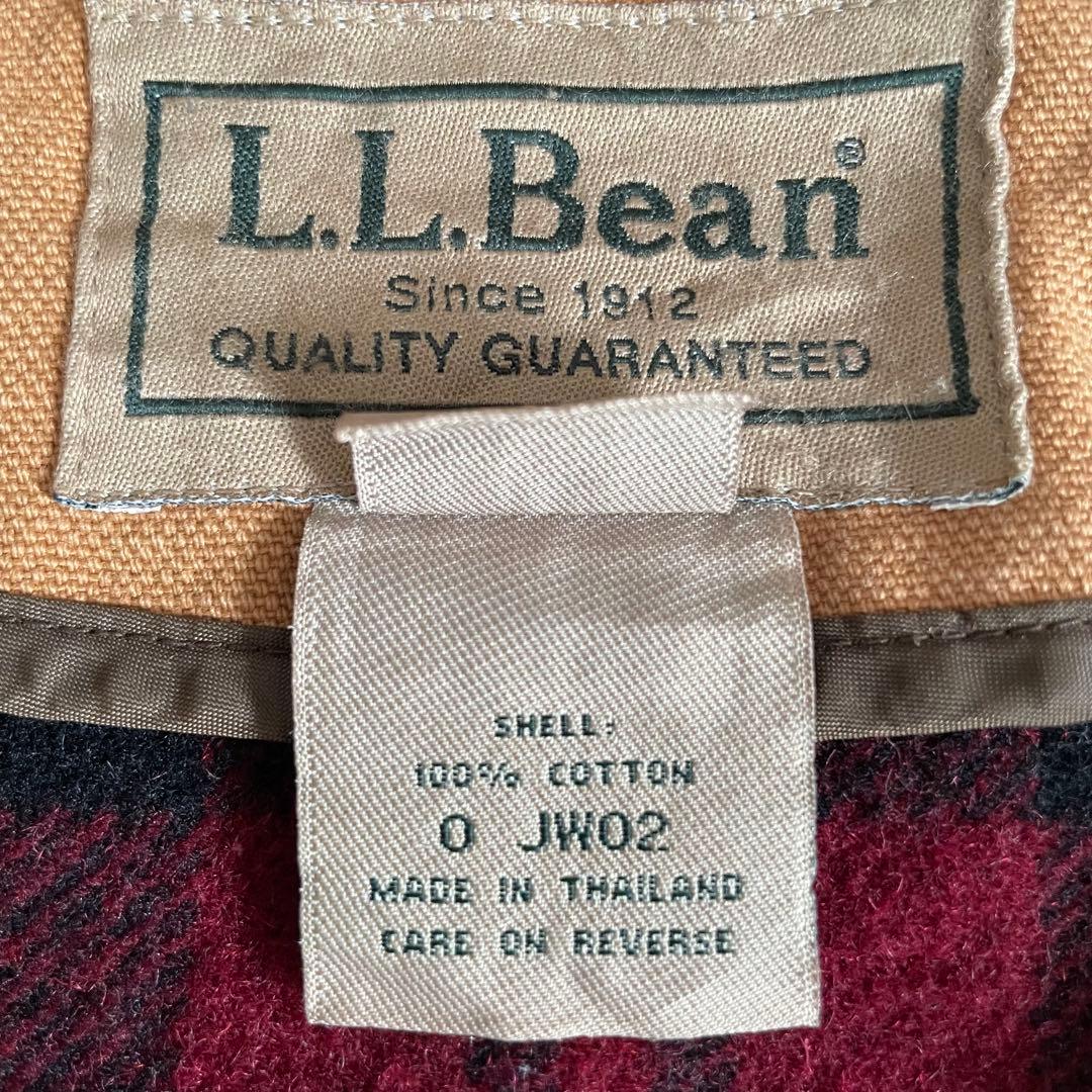 L.L.Bean 00sハンティングジャケット ライナー付きコーデュロイ襟L古着