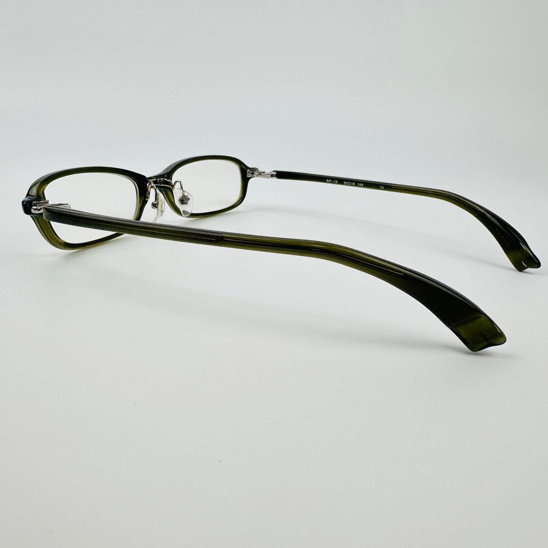 フォーナインズ 度あり眼鏡 クリアブラック ケース付 NP-13 52-18