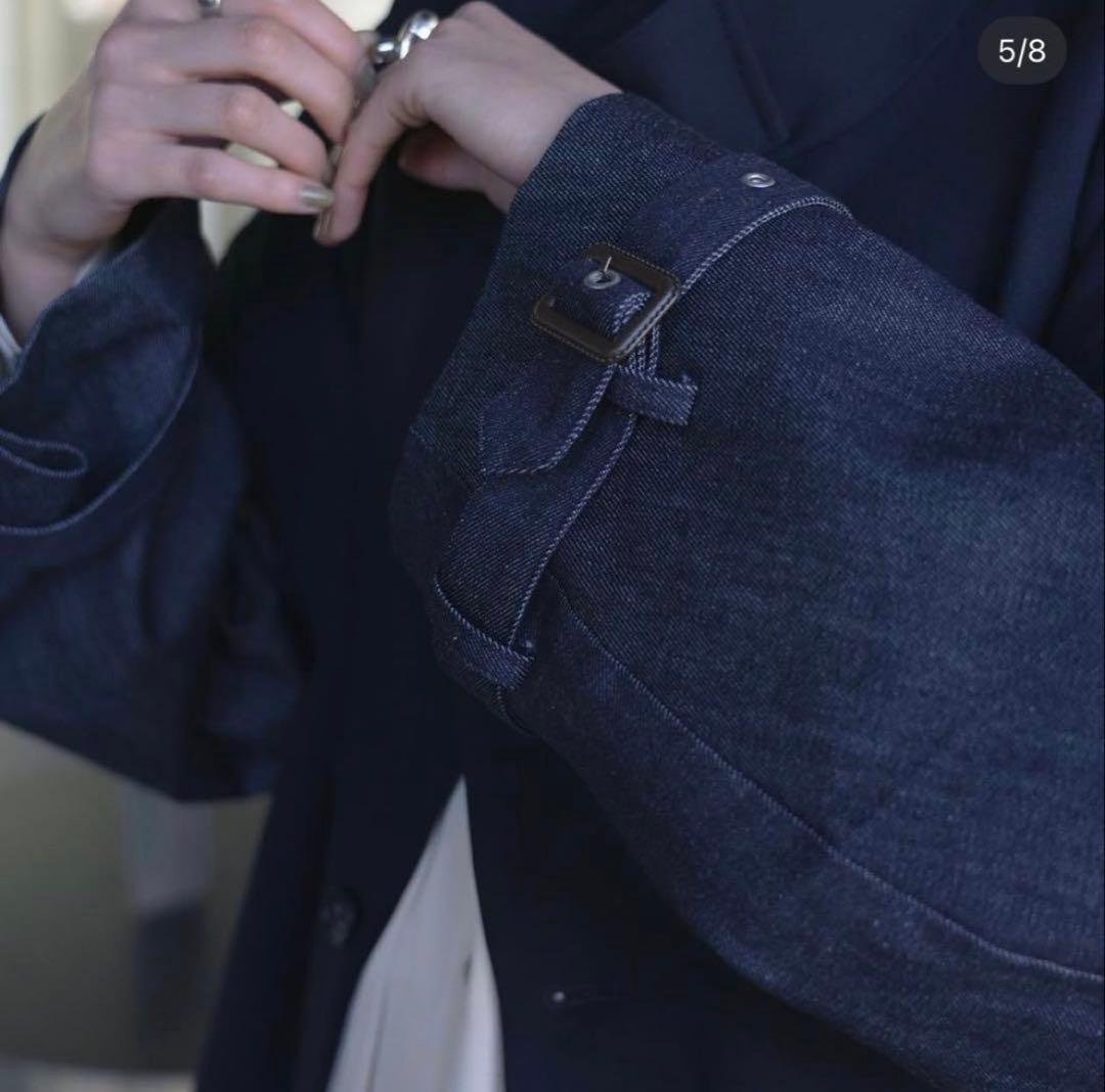 美品】Knuth Marf クヌーフマーフ3WAY トレンチコート デニム素材