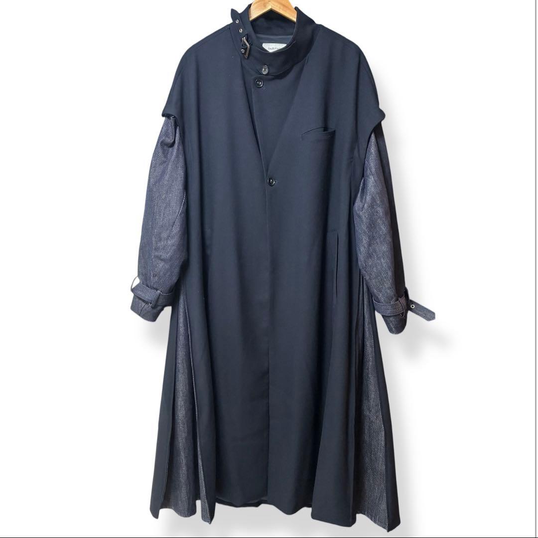 美品】Knuth Marf クヌーフマーフ3WAY トレンチコート デニム素材