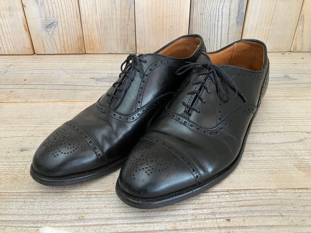 Alden 909 ウィングチップ 10実質9〜9.5inch メダリオン - メルカリ