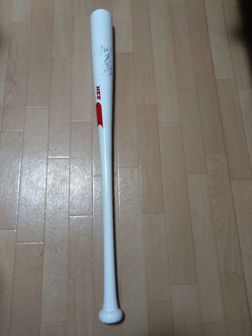阪神タイガース林威助＃31 直筆サイン入SSK バット（正規品） - メルカリ
