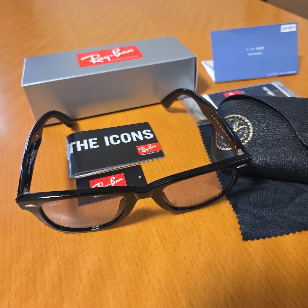 正規品 Ray-Ban wayfarer RB2140-F キムタク着用 - メルカリ