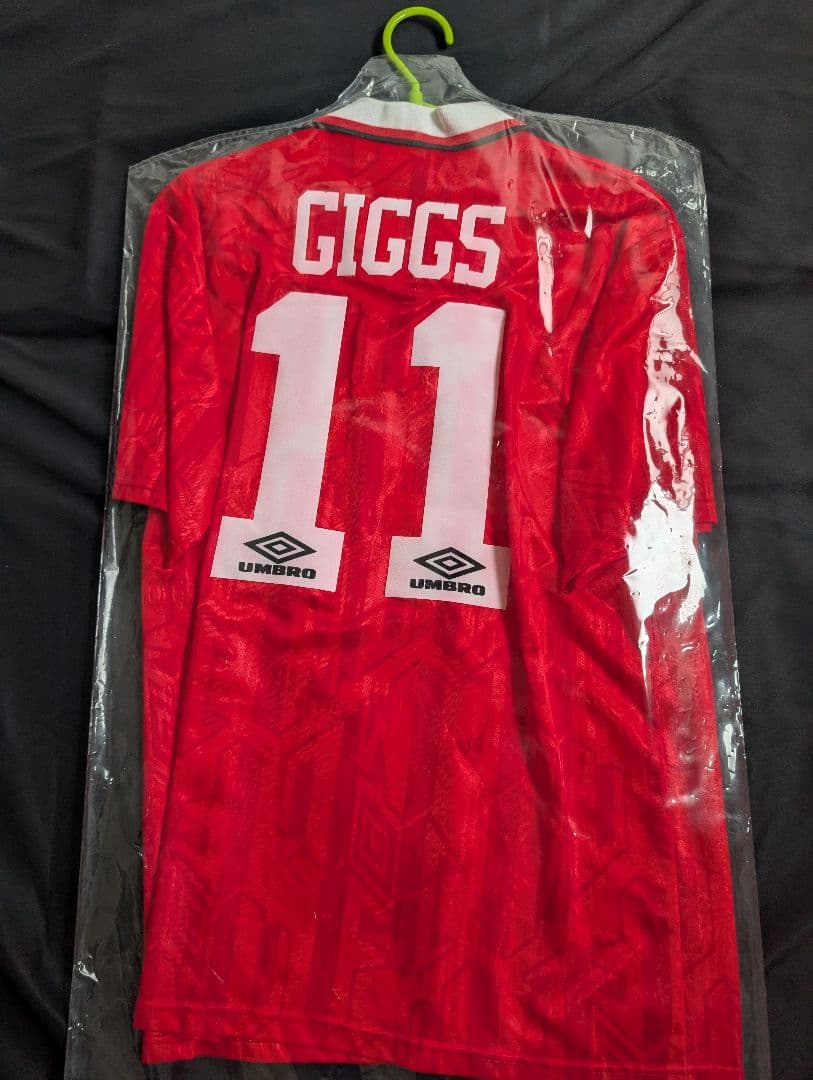 当時物！】ライアン・ギグス/マンチェスターU/92-94シーズン/H - メルカリ