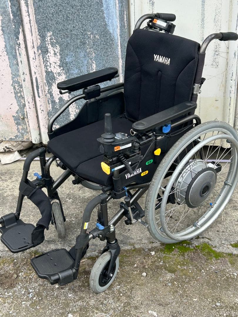 電動車椅子 ヤマハJWアクティブ 左手仕様 バッテリー、充電器セット