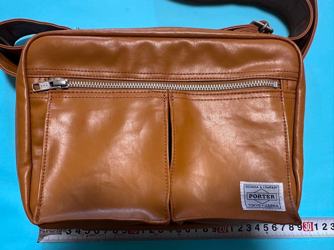 PORTER ブラウン ショルダーバッグ