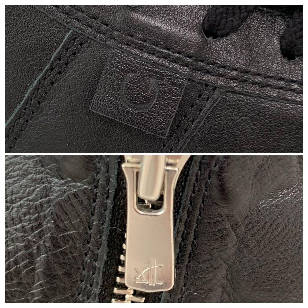 【美品】SPINGLE MOVE カンガルーレザーハイカット ファスナー《現行》