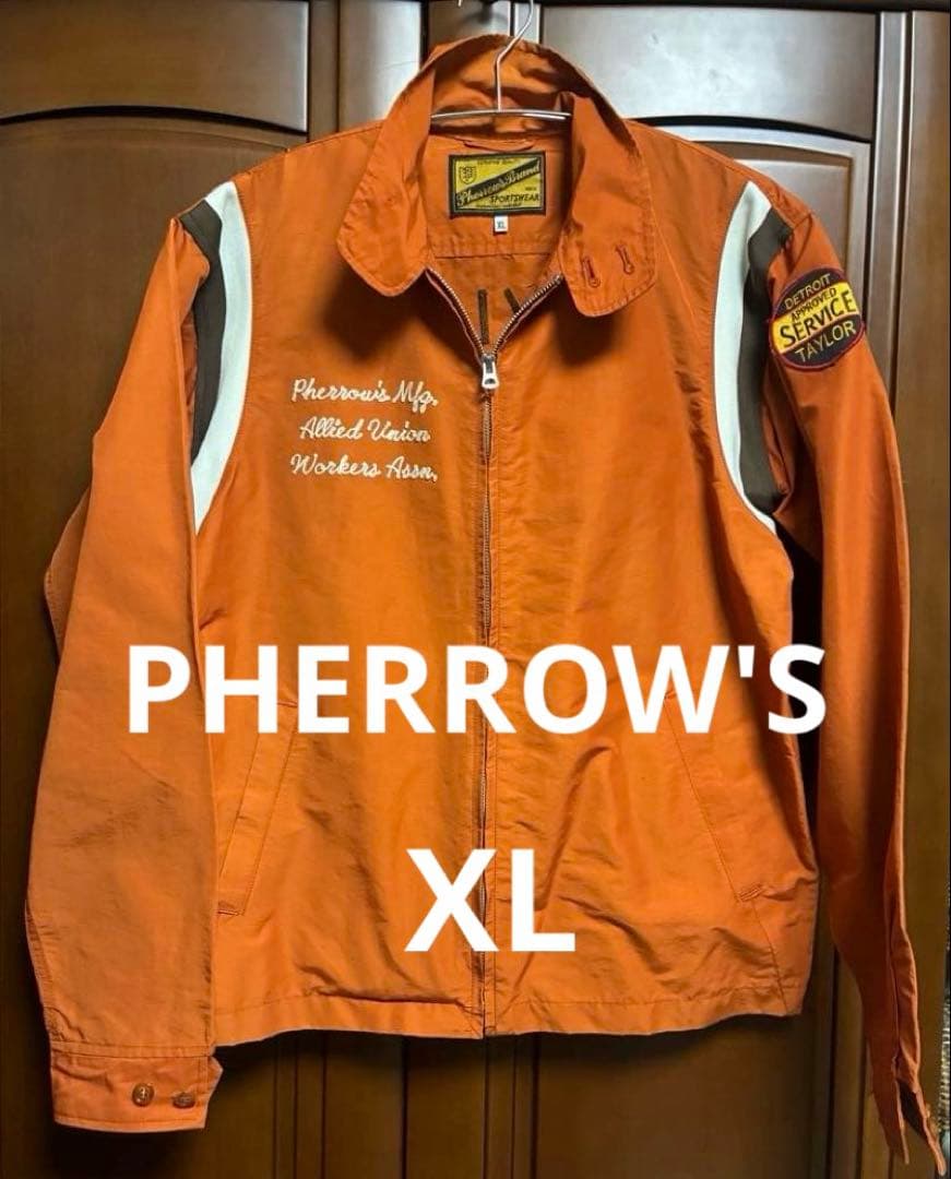 PHERROW'S フェローズ ナイロンジャケット レーシングジャケット XL 2026年最新】Yahoo!オークション -フェローズ レーシングジャケットの