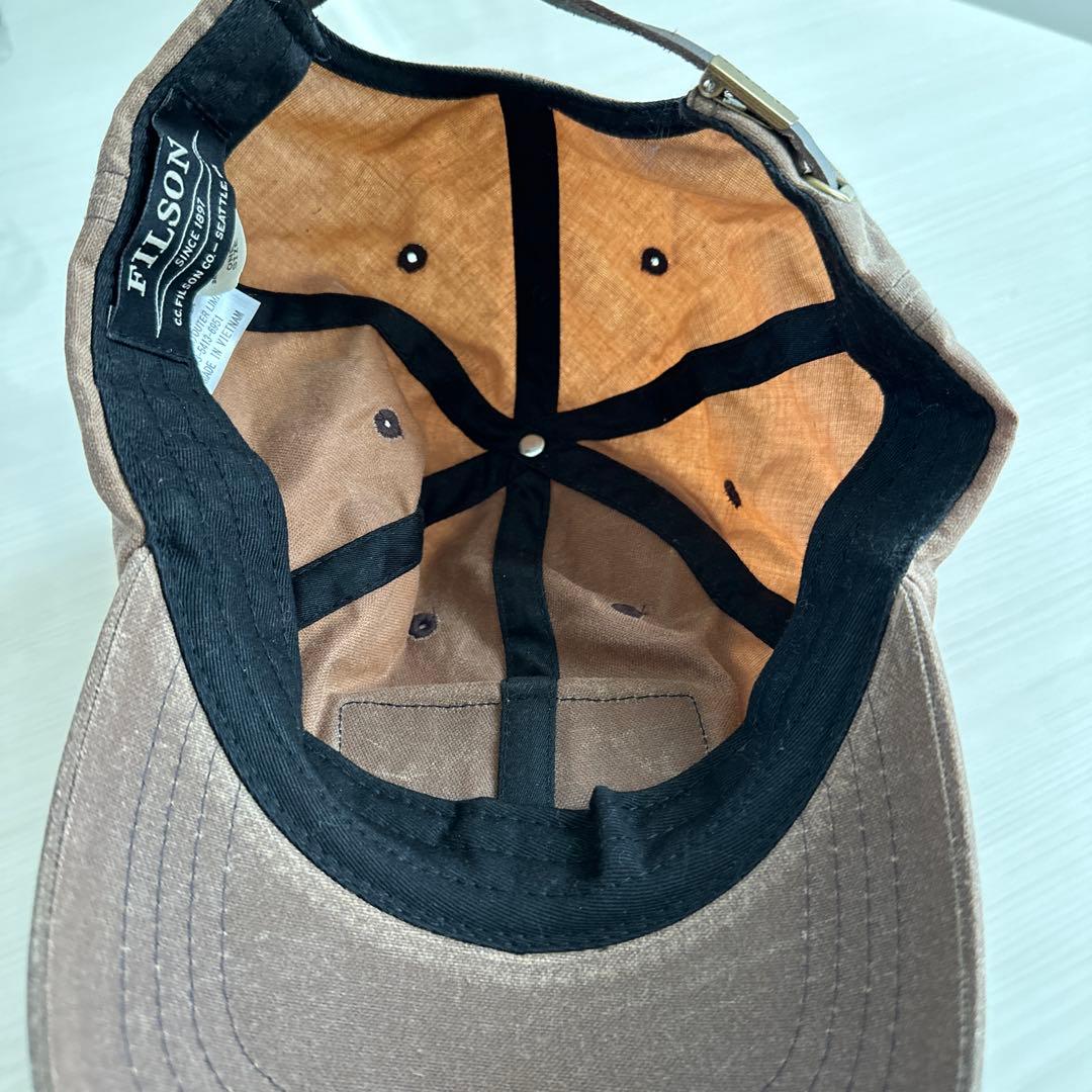美品☆フィルソンキャップ - メルカリ