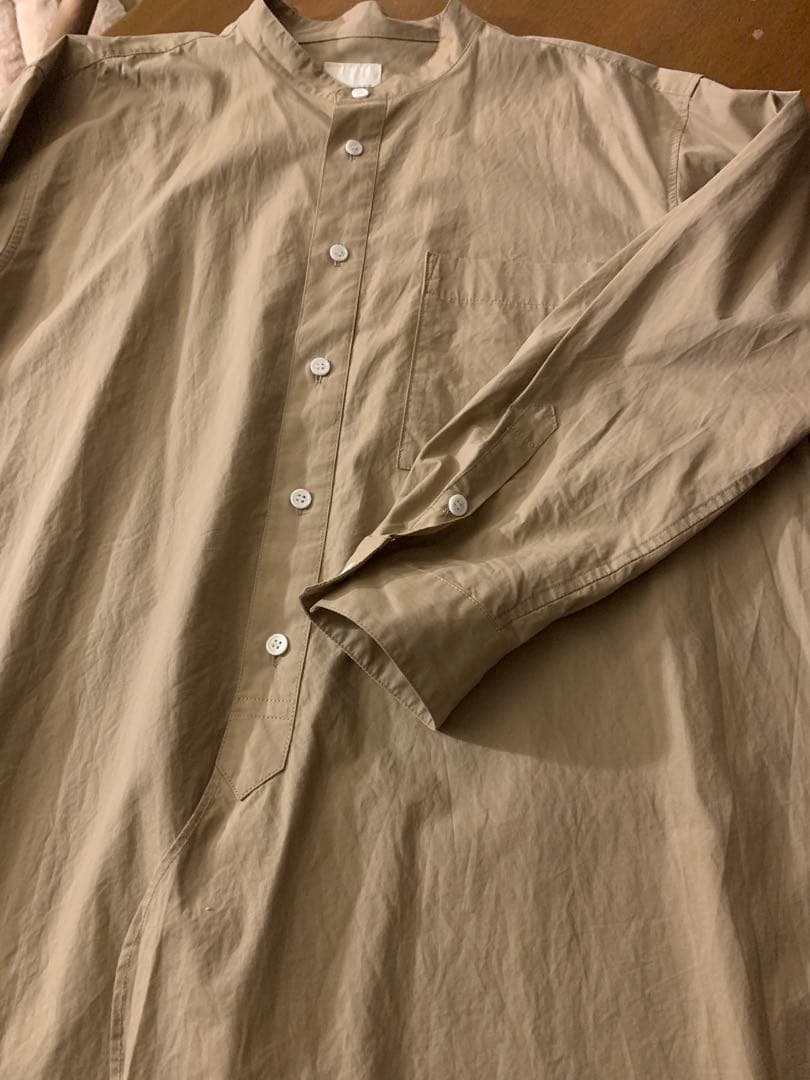 お値下げ　TOUJOURS ベージュ 長袖シャツ　ブラウス　１ 襟刺繍】ラウンドカラーブラウス（シャツ・ブラウス） | LAURA ASHLEY