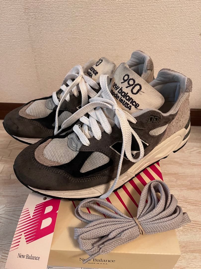 New Balance M990GB2 26.5cm 新品変え紐付き