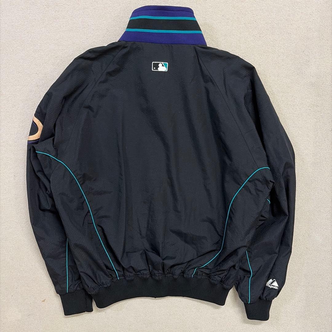 希少/90s】マジェスティック ダイヤモンドバックス ナイロンジャケット M