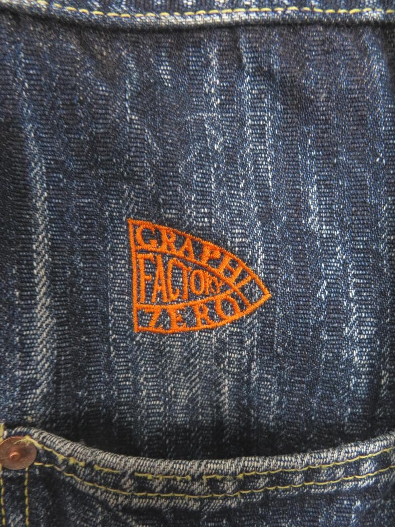 雰囲気抜群】グラフゼロ 1st 大戦モデル デニムジャケット 40 Gジャン