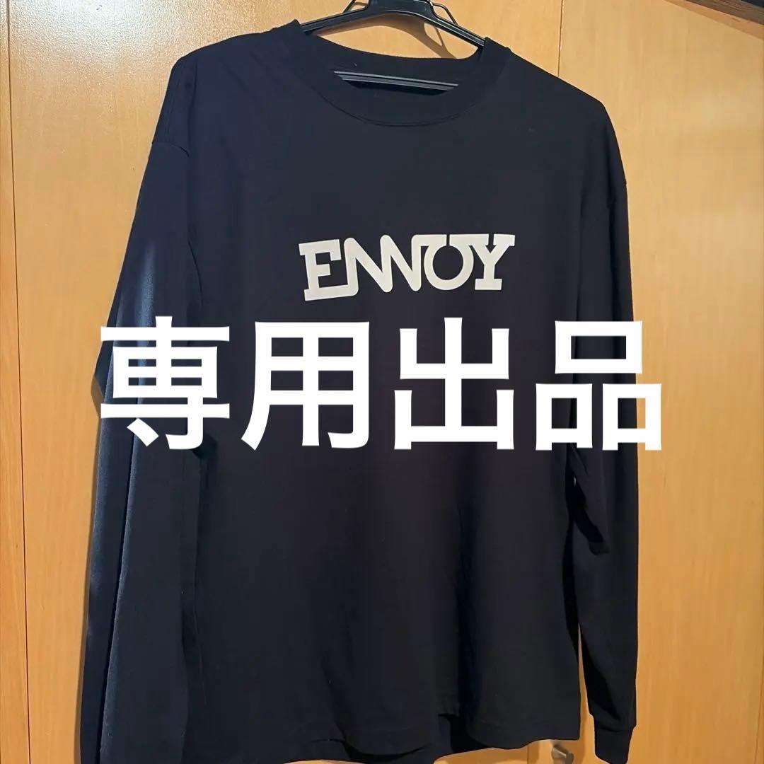 ennoy】エンノイ スタイリスト私物 エレクトリックロゴ ロンT - メルカリ