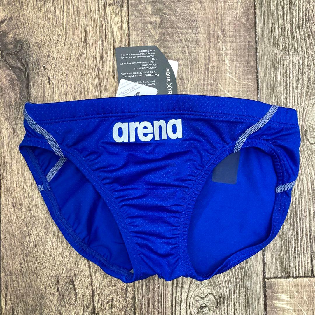 arena 競パン FINA認証 競泳水着 青 V ブーメラン - メルカリ