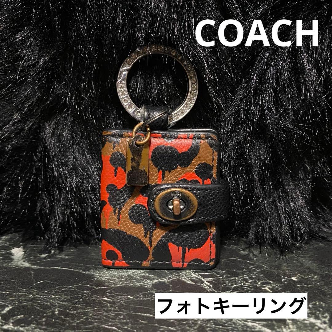 COACH キーリング フォトフレーム キーホルダー - メルカリ