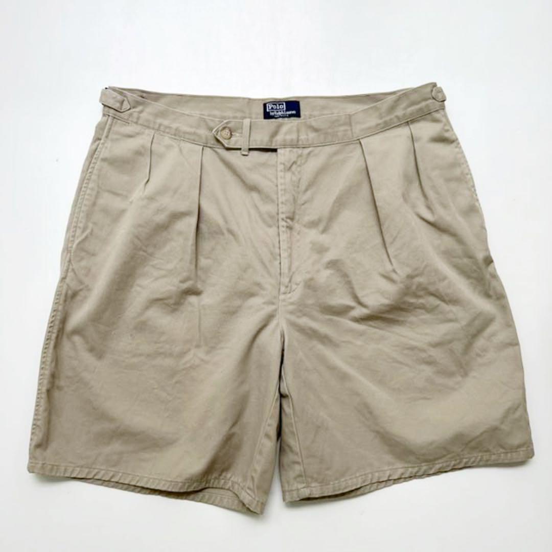 USA製】80-90s Polo ラルフローレン チノ グルカショーツ W38 - メルカリ