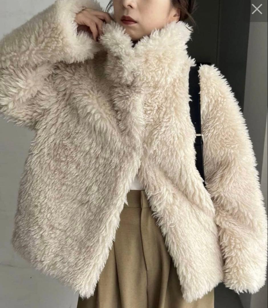 CAPRICIEUX LE'MAGE エコファーコート - メルカリ