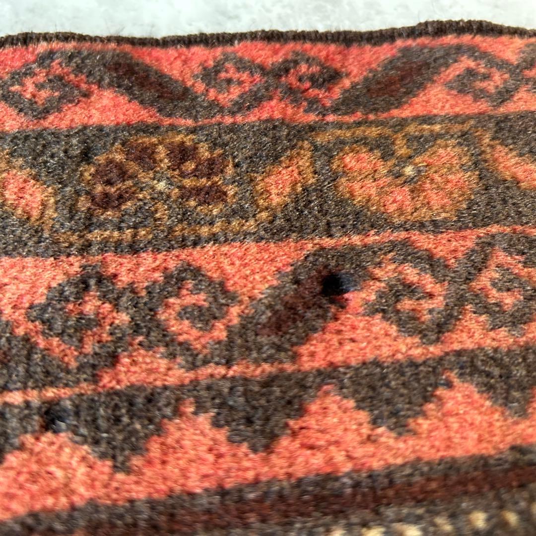 1980's vintage】 バルーチ族作 139cm × 85cm ラグ