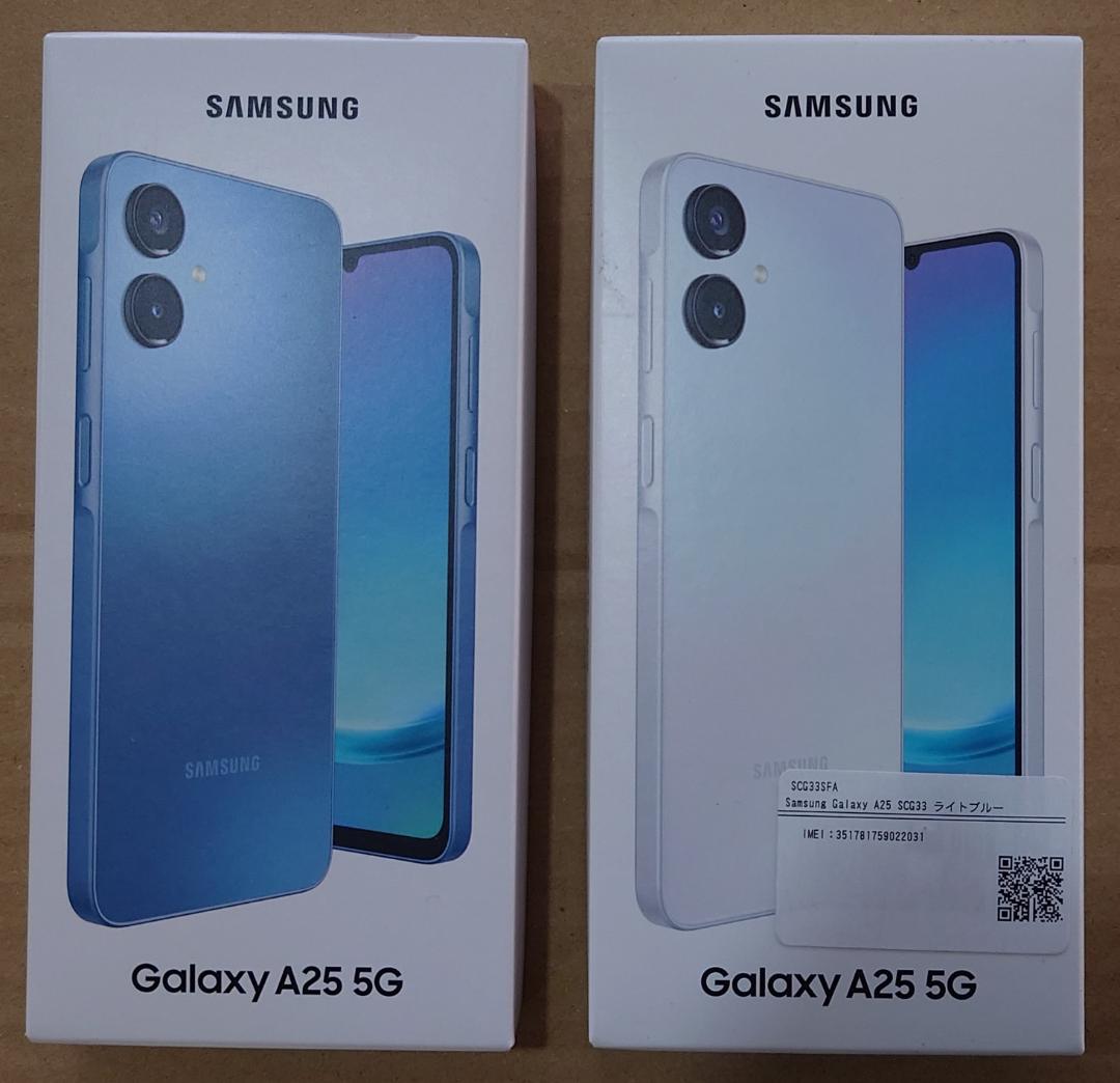 Samsung Galaxy A25 5G 本体 2色セット - メルカリ