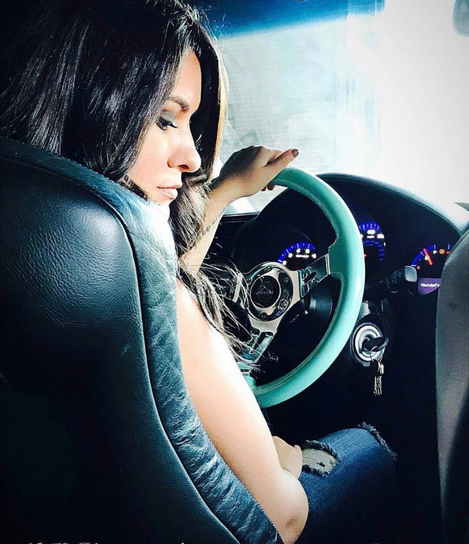 アベニューパフォーマンス ブルーxブロンズスポーク 限定ステアリング