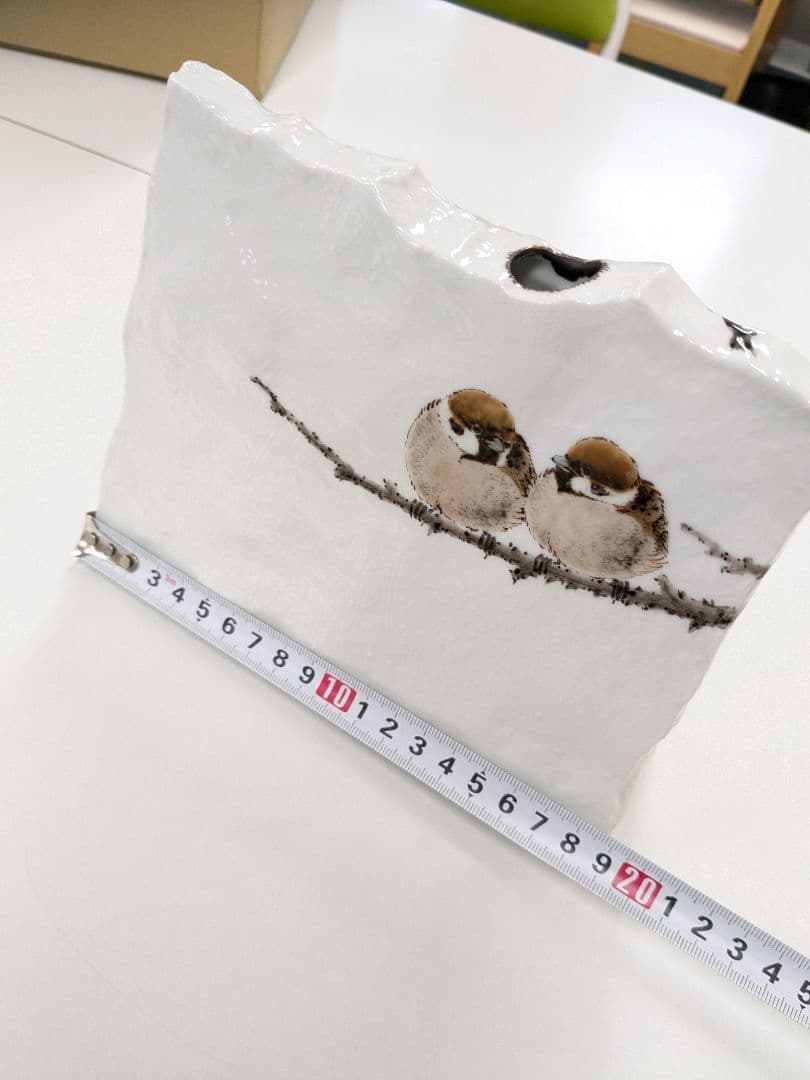 中村陶志人 九谷焼扁壷 群雀図 [花瓶]6号 - メルカリ