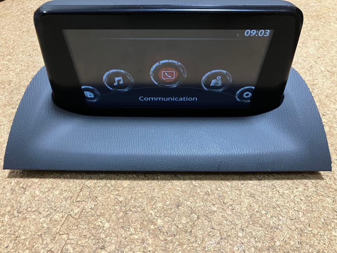 送料無料】アクセラ 後期 純正 マツダコネクト ナビ モニター