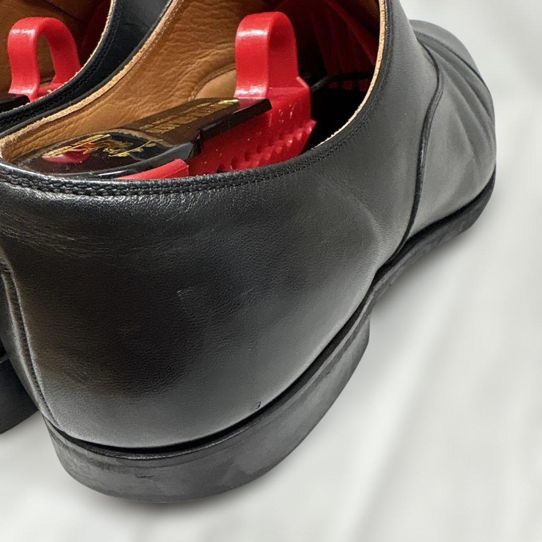 スコッチグレイン 26.5cm 4226 ストレートチップ ブラック