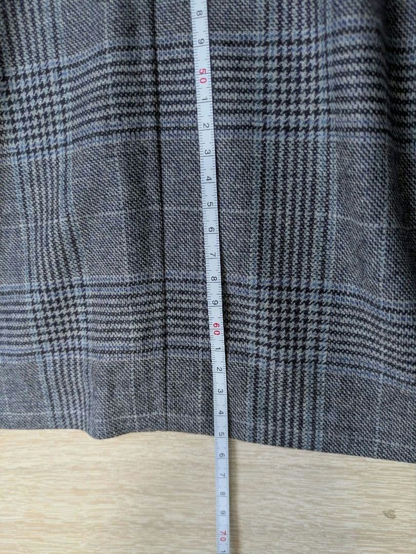 麻布テーラー R&BLUES グレー チェック柄 ジャケット M109487918