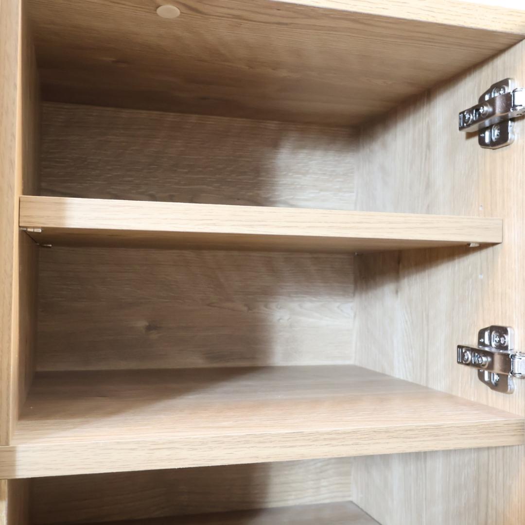 unico ウニコ ADDAY アディ オーク材 キッチンボード レンジ 食器棚