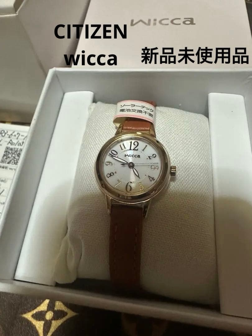 CITIZEN wiccaソーラー電波腕時計KR3-627-10 wicca（ウィッカ） シチズン ソーラー 時計 CITIZEN wicca 腕時計