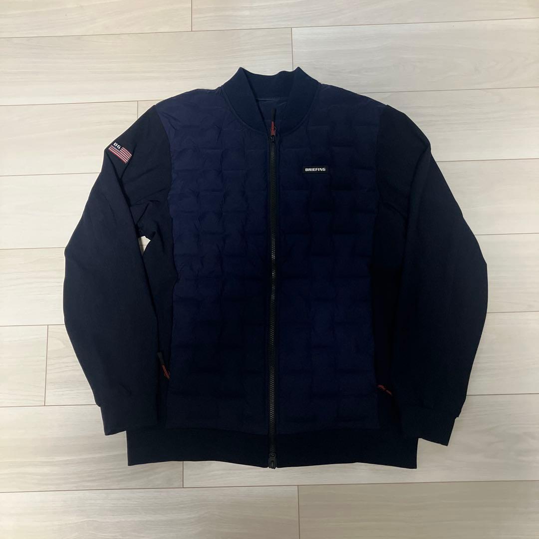 L BRIEFING ハイブリッド ダウン ジャケット MA-1 ブリーフィング