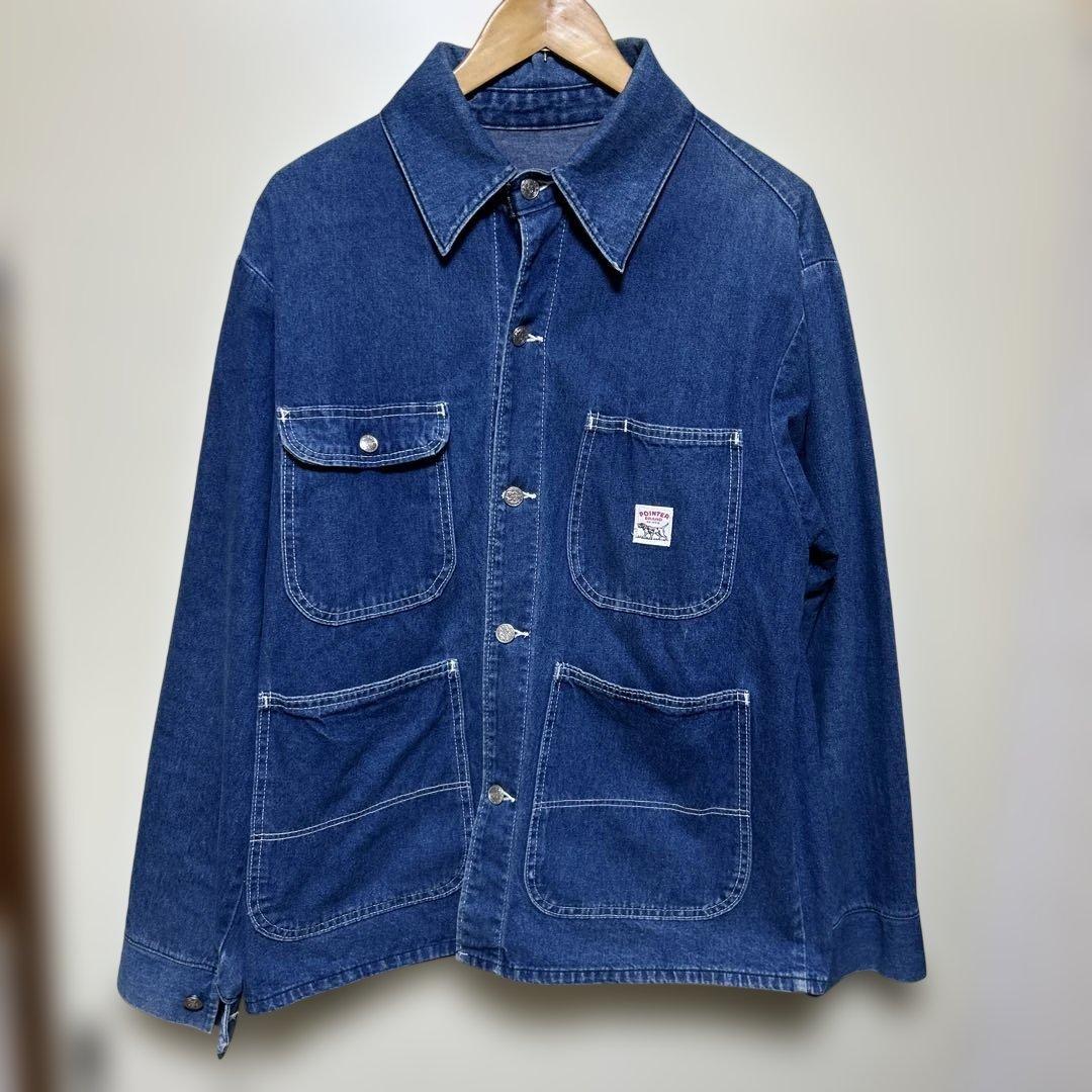 90s POINTER BRAND デニムカバーオール 42 - メルカリ