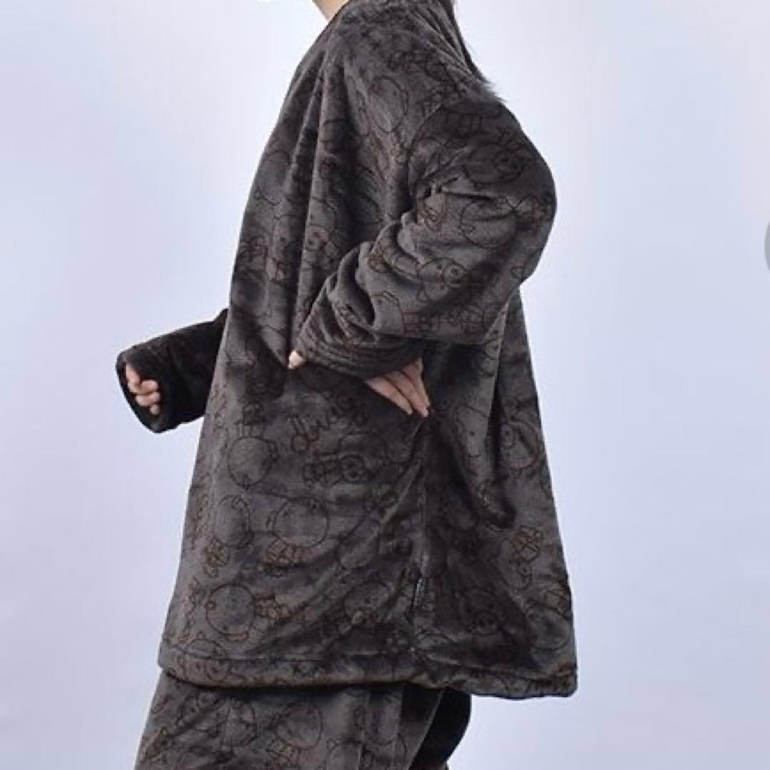 《新品》drug store's スタンディ総柄 フリースルームウェア2点セット