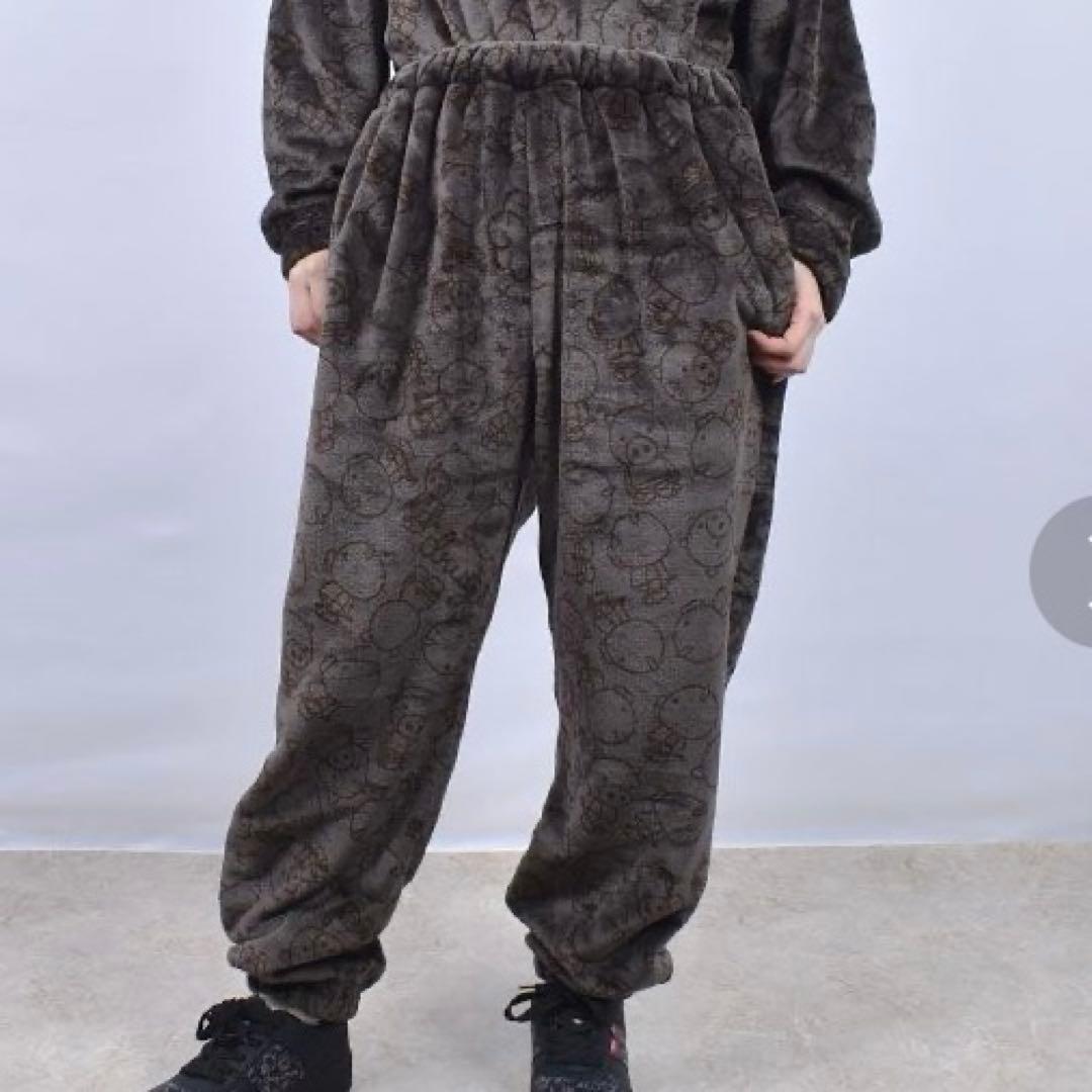 《新品》drug store's スタンディ総柄 フリースルームウェア2点セット