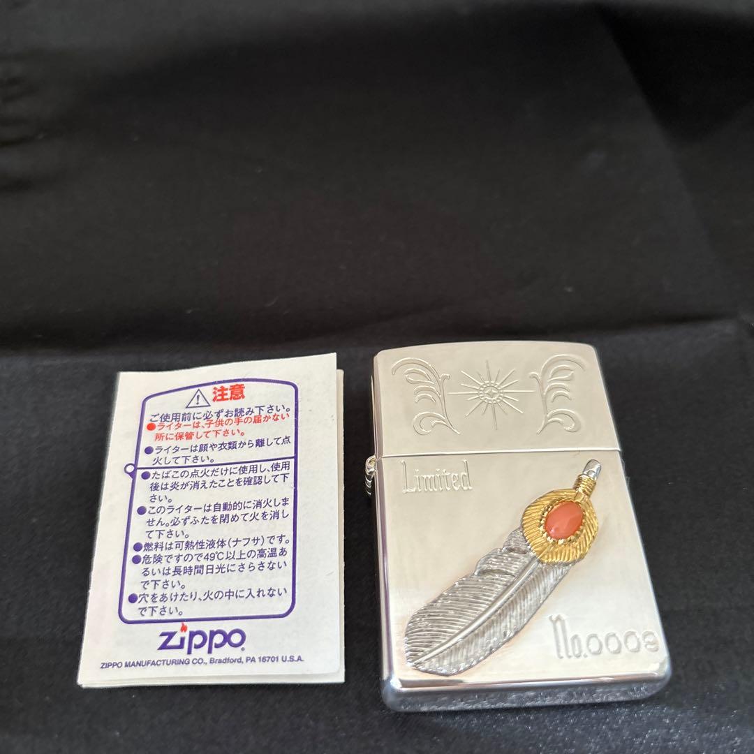 ZIPPO オリジナルチョーカーコーラル付き限定品NO.0009