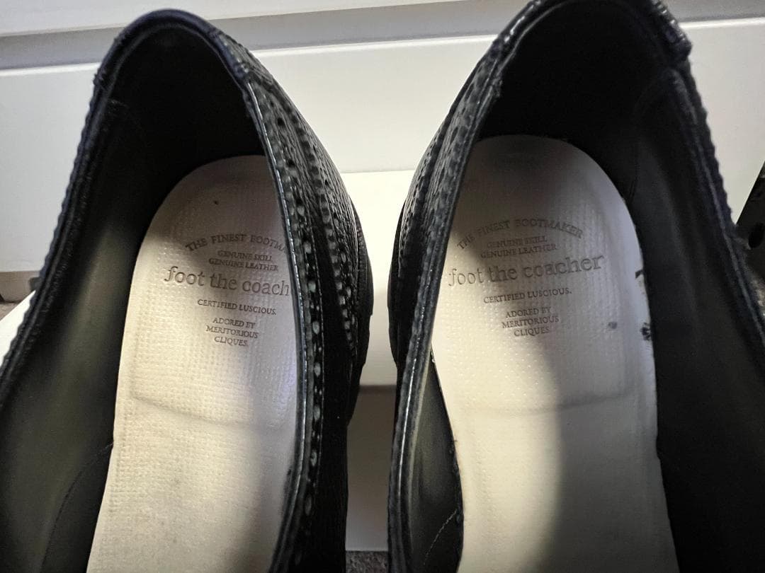 74800円フットザコーチャー美品25cm黒RESISTANCEメンズシューズ - メルカリ