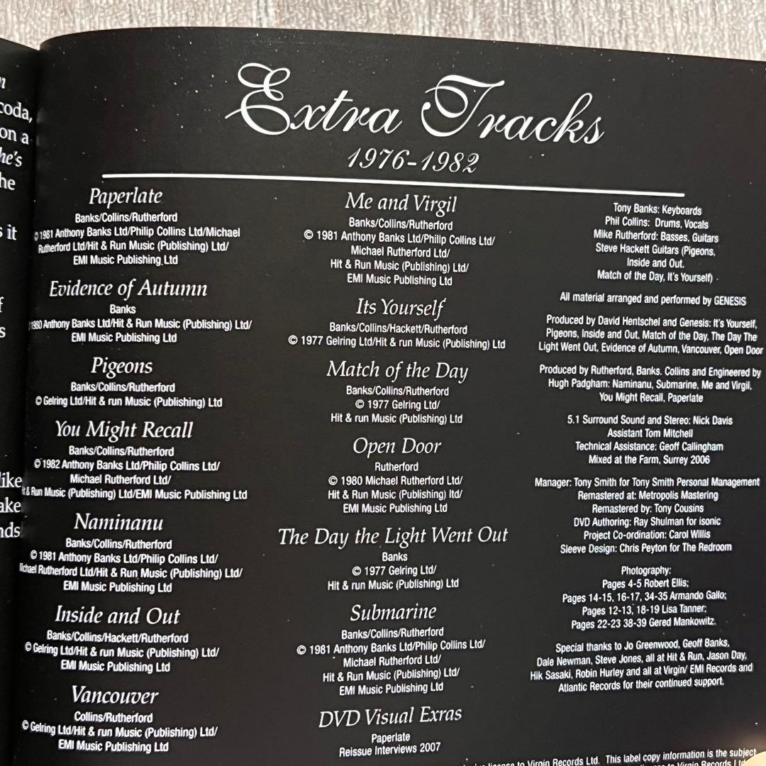 に*！様 ジェネシス　ボックスセット1976-1982 EU盤