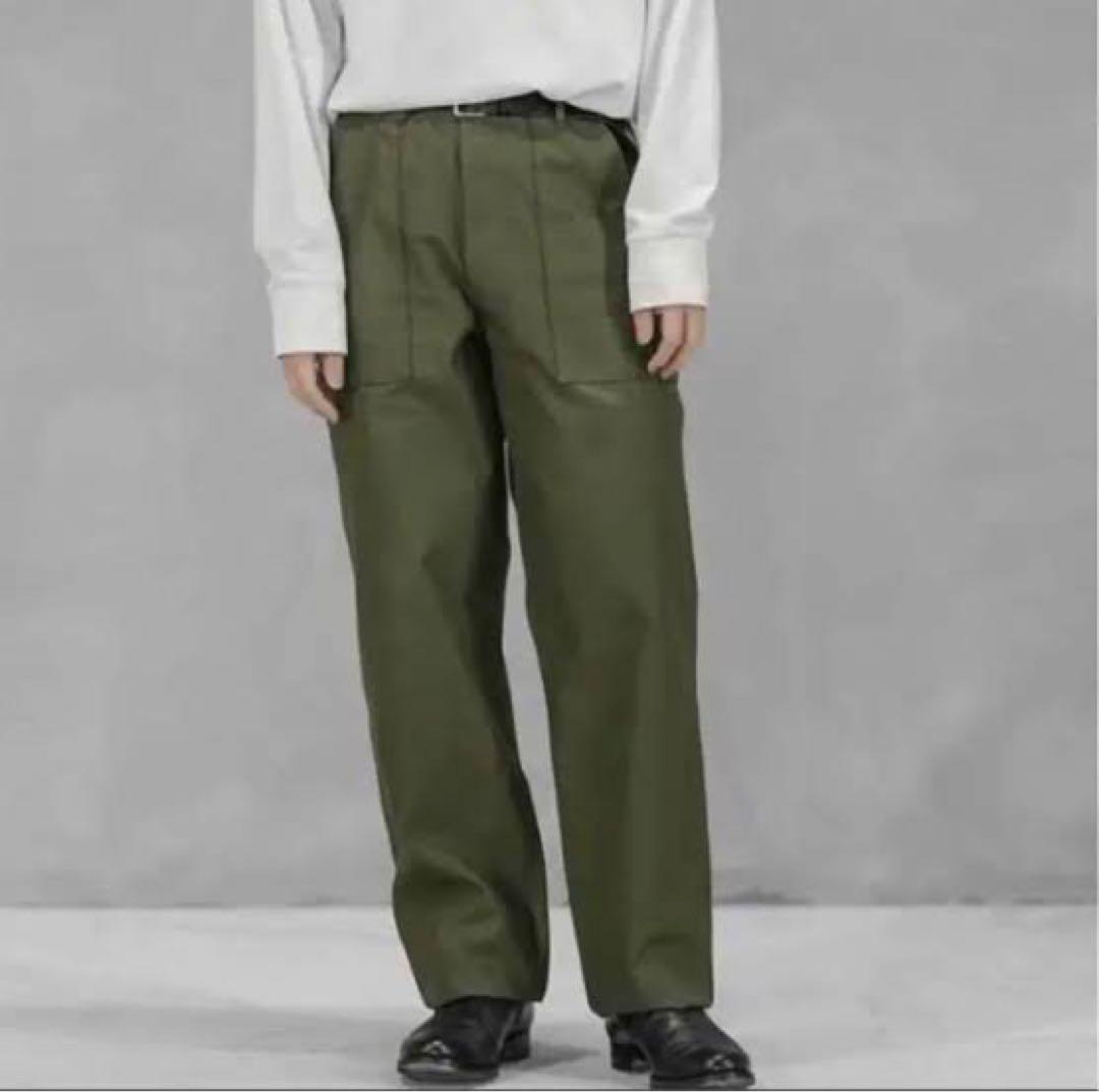 CIOTA スビンコットン バックサテン ベイカーパンツ PTLM-103M 5