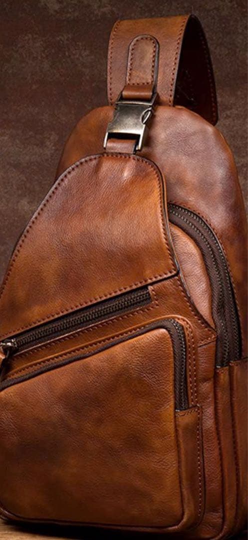 ボディバッグ メンズ 縦型レザーボディバッグ 楽天市場】【本革/イタリアンレザー】ボディバッグ メンズ 縦型 革